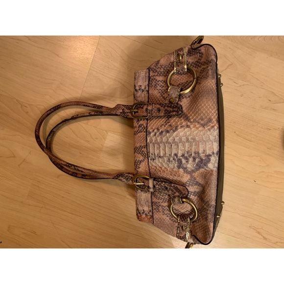 Brown Leather and Suede inside purse 👜 - Picture 2 of 4